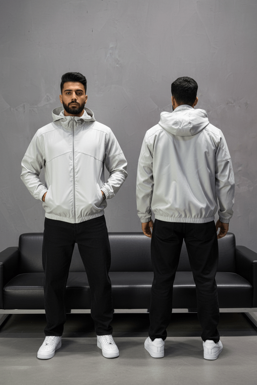 Veste marrakech Coupe - Vent gris Capuche 2615 - ZG PREMIUM
