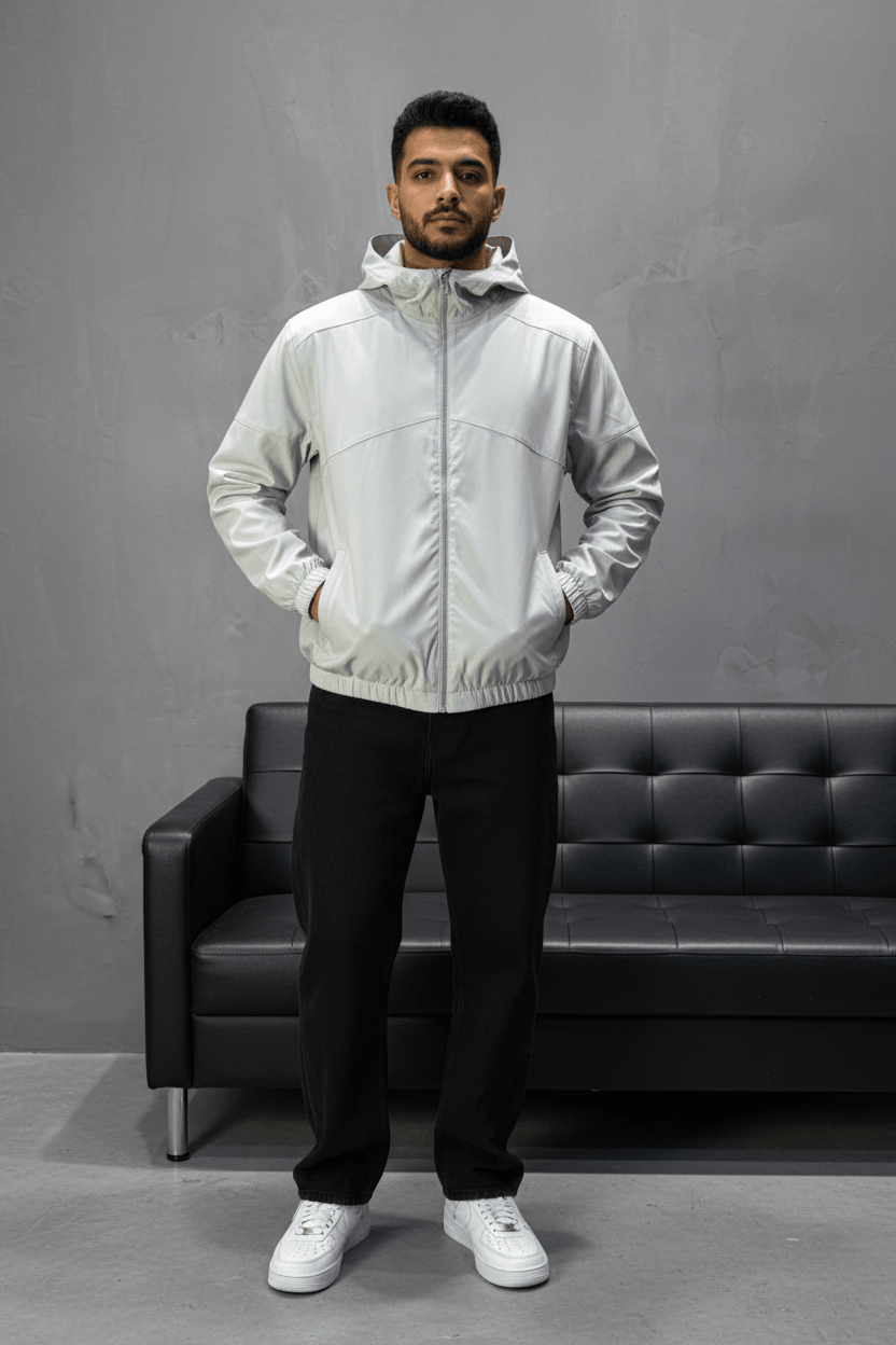 Veste marrakech Coupe - Vent gris Capuche 2615 - ZG PREMIUM