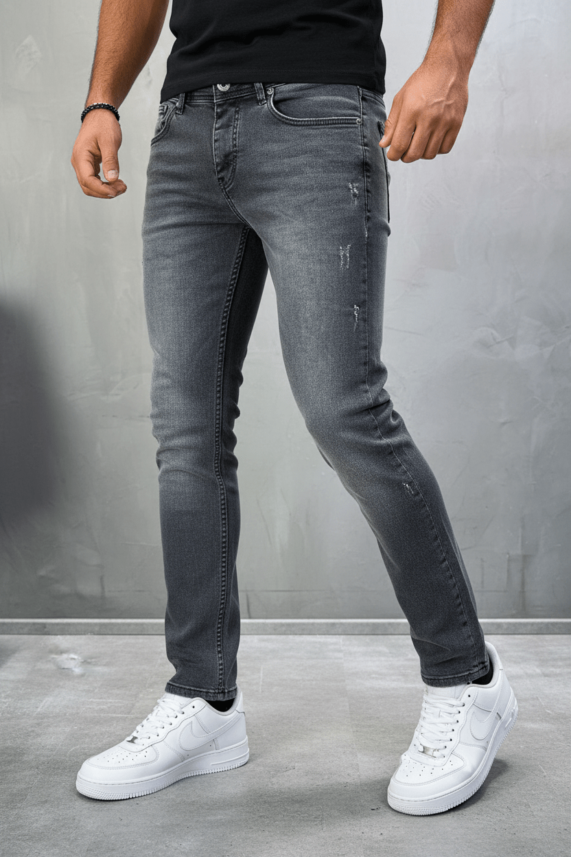 Jeans Homme gris Délavé 929 - ZG PREMIUM