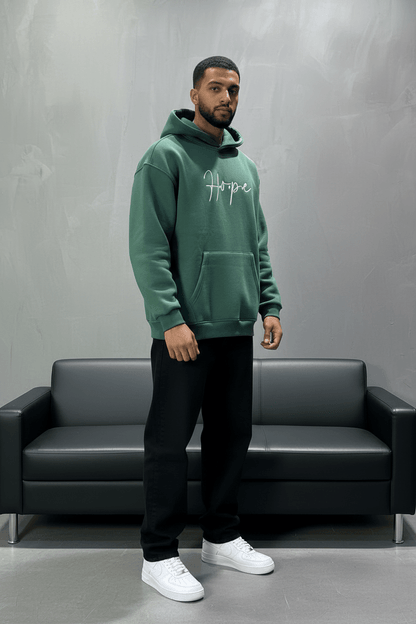 Hoodie Hope Vert Oversize 4968 - ZG PREMIUM