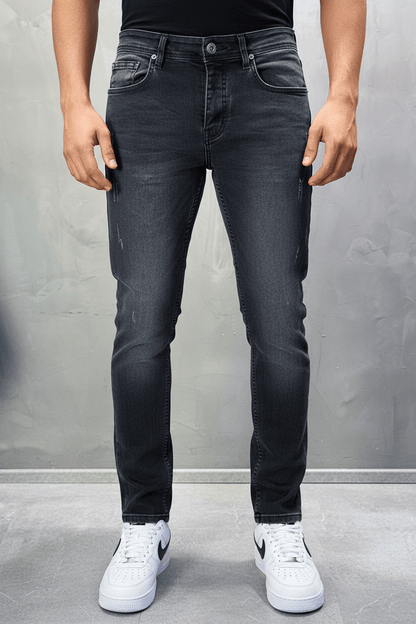 Jeans Homme Noir Délavé 929 - ZG PREMIUM