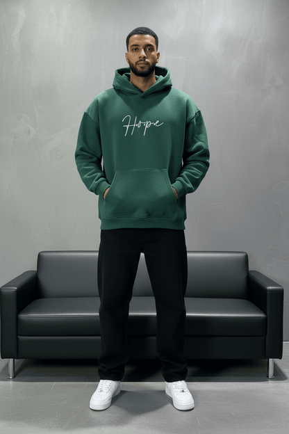 Hoodie Hope Vert Oversize 4968 - ZG PREMIUM
