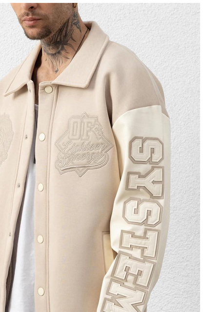 JACKET OVERSIZE BEIGE 5713