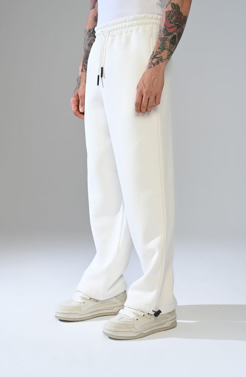 JOGGING BAGGY WHITE E01