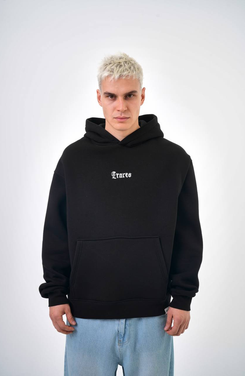 HOODIE OVERSIZE BLACK 5018