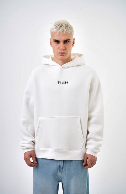 HOODIE OVERSIZE WHITE 5018