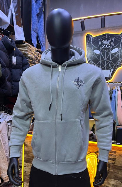 HOODIE BLOW UP GREY H51