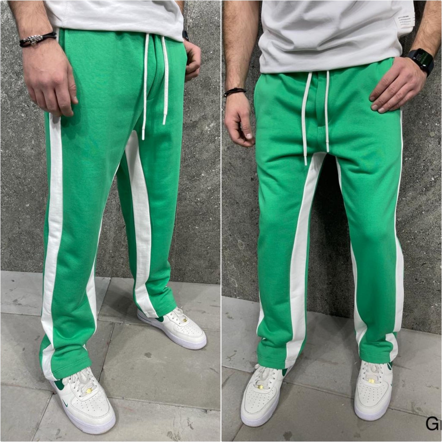 JOGGING GREEN OVERSIZE 6228