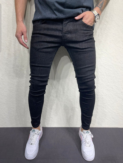 JEANS BLACK SIMPLE B7271