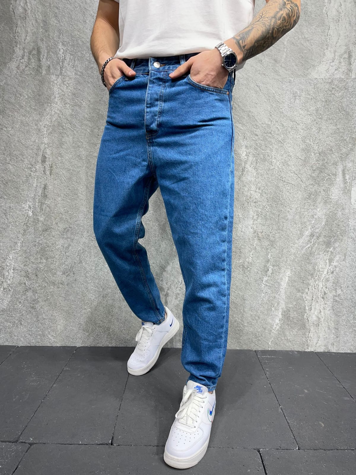 JEANS BOYFREND BLUE B5803