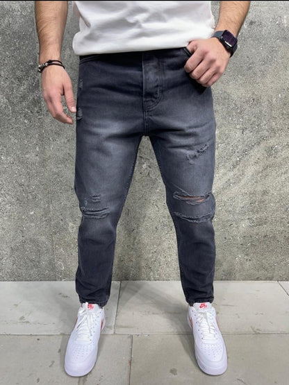 JEANS BLACK BOYFREND B7831