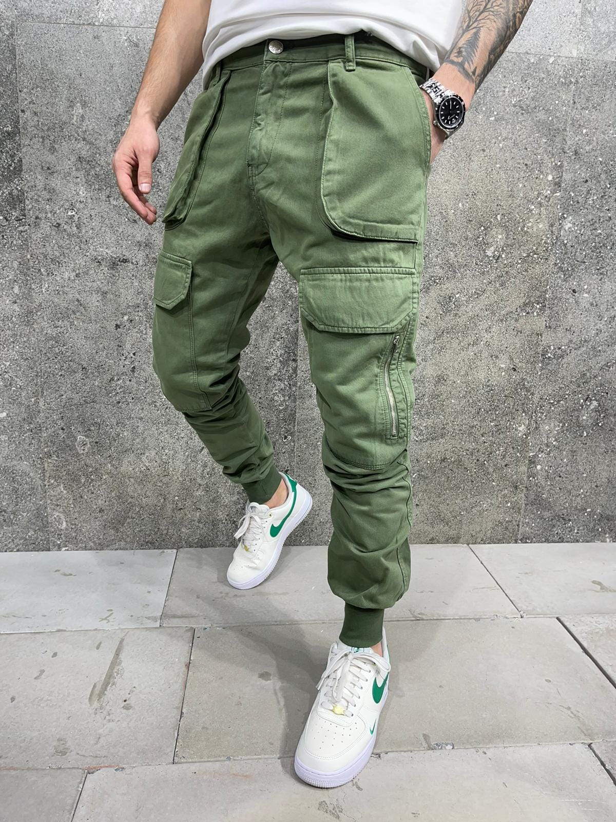 JEANS KHAKI CARGO B 7812