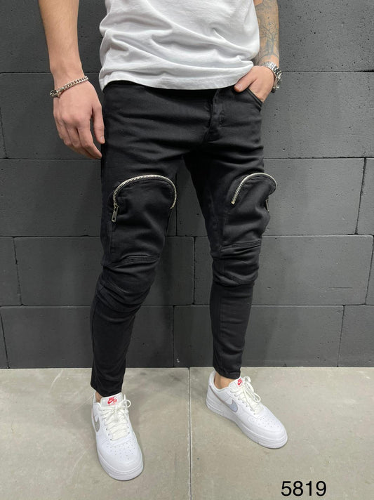 JEANS NOIR B5819