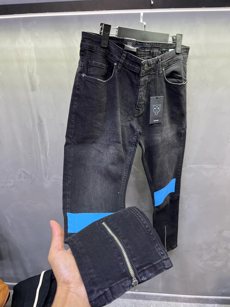 JEANS NOIR B4406