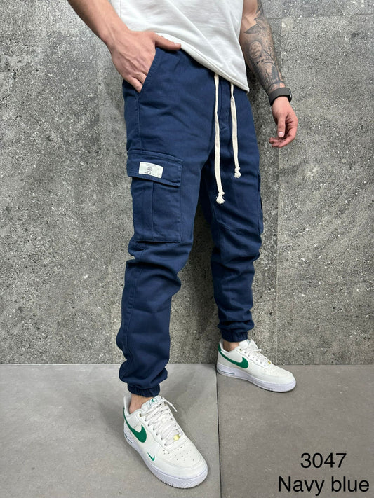 JEANS CARGO BLUS ES 3047