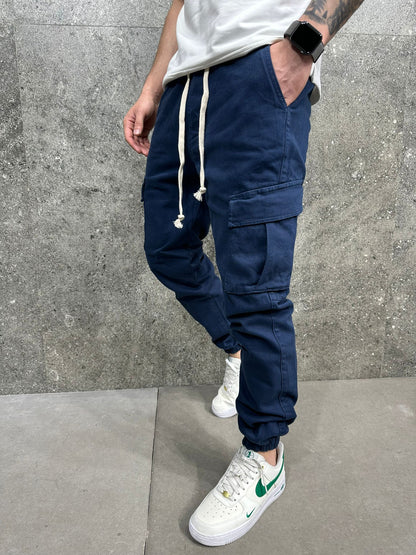 JEANS CARGO BLUS ES 3047