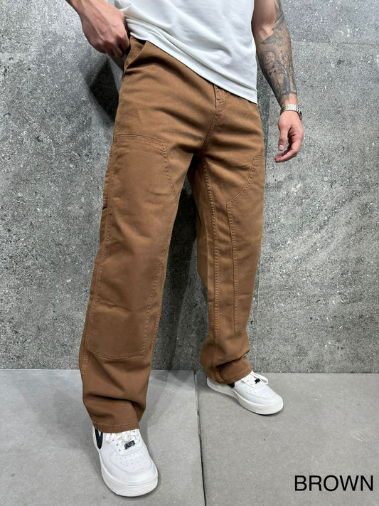 JEANS BAGGY BROWN ES 3060