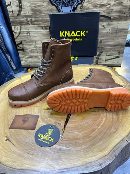 KNACH BOOTS BROWN 022