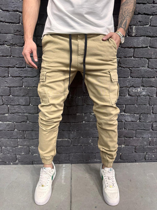 JEANS CARGO BEIGE ES 3081