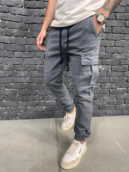 JEANS CARGO GREY ES 3081