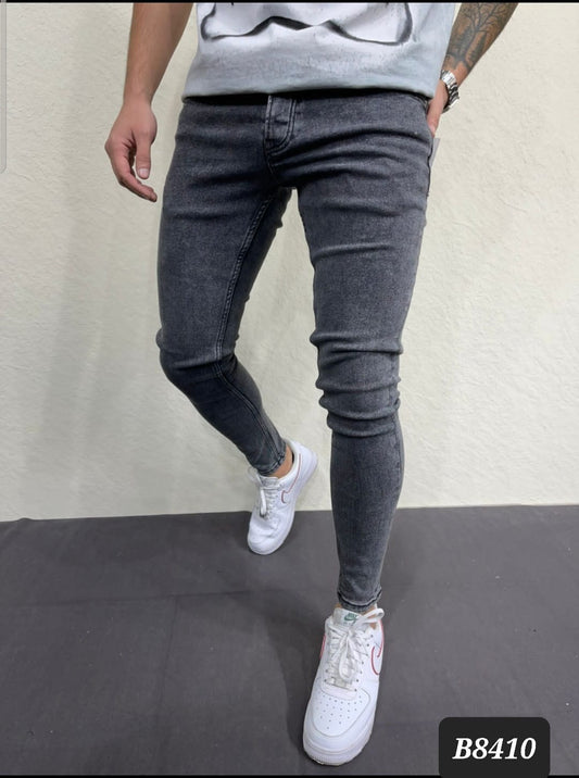 JEANS GREY SLIM  B8410