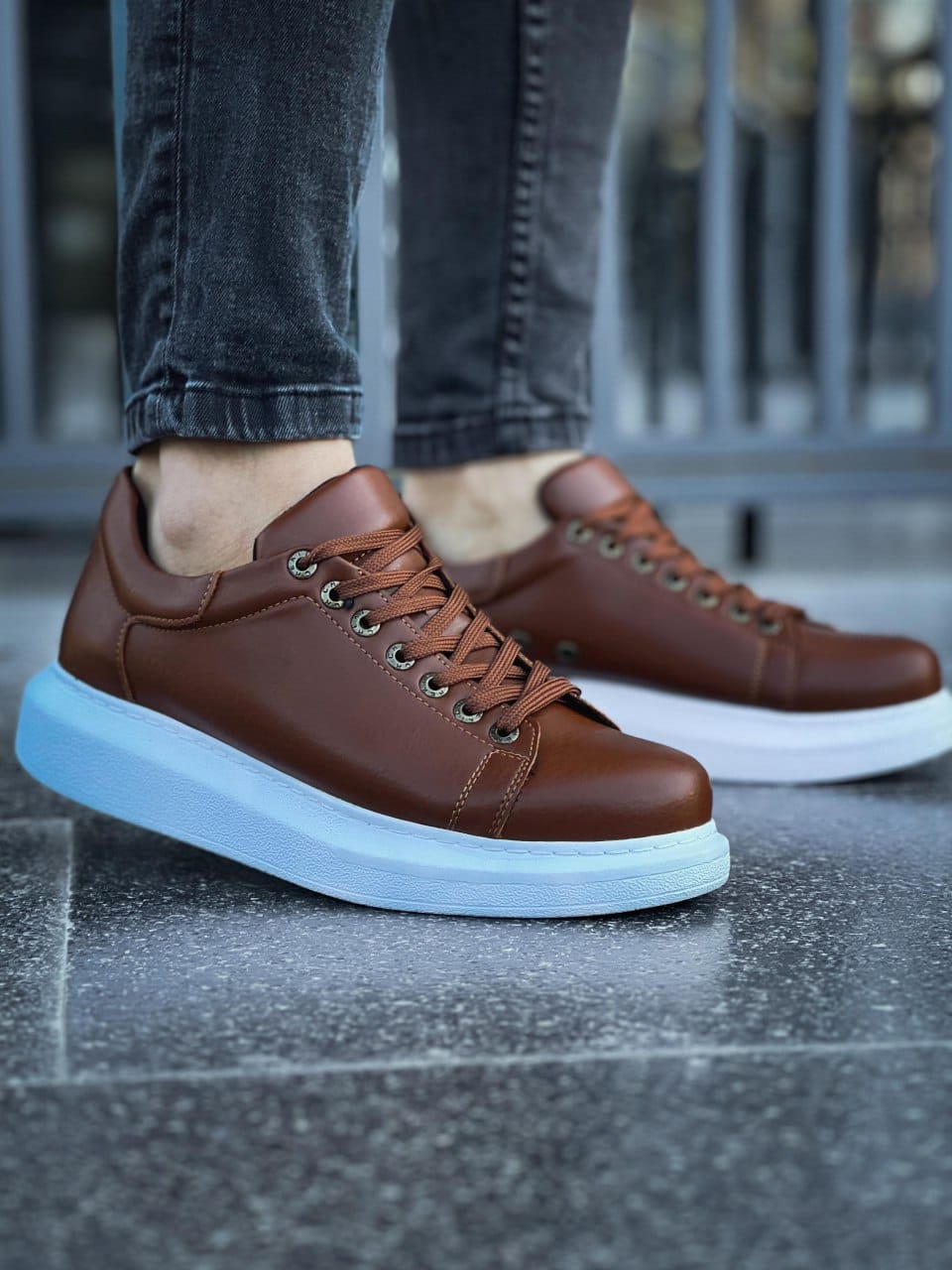 CHEKICH SNEAKERS TAN CH257