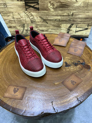 BLACK BULL SNEAKERS RED