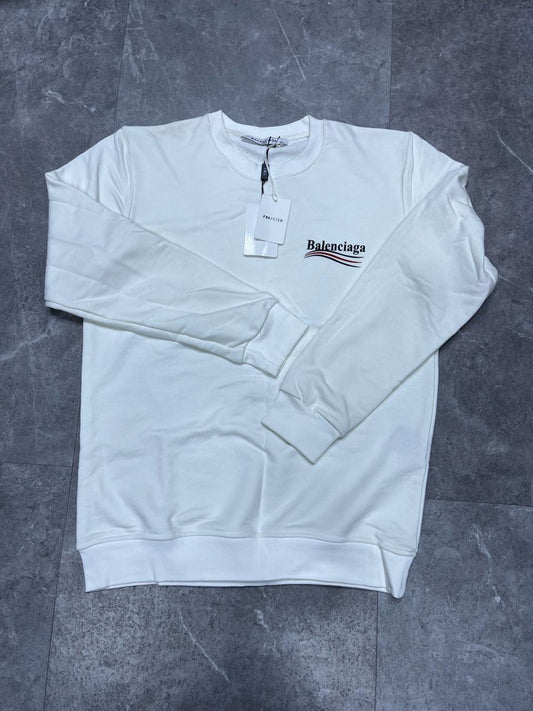 SWEAT BALANCIAGA WHITE