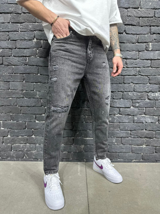 JEANS BLACK BOYFRIEND B9005