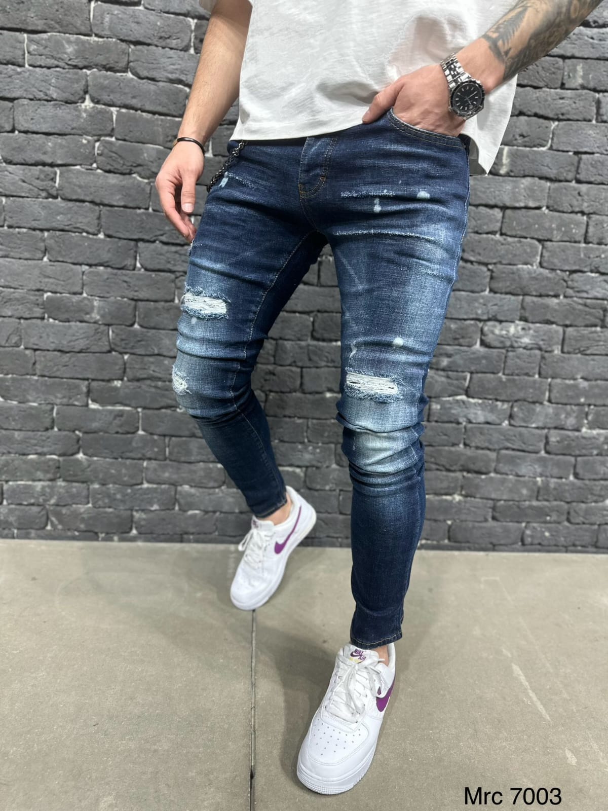 JEANS SLIM BLUE MRJ7003