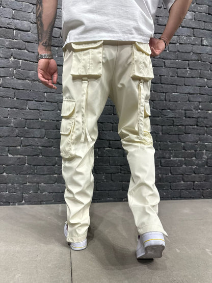 PANTALON CARGO BEIGE BRS 039