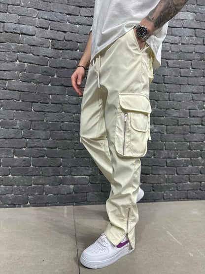 PANTALON CARGO BEIGE BRS 039