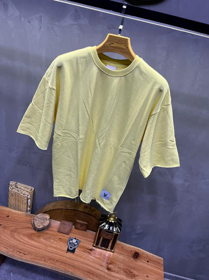 T-SHIRT OVERSIZE YELLOW 23