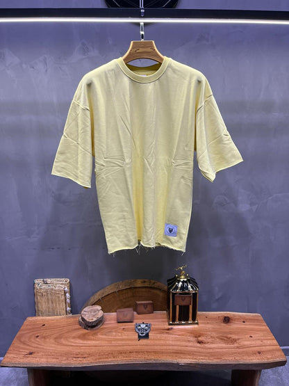 T-SHIRT OVERSIZE YELLOW 23