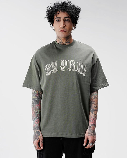 T-SHIRT OVERSIZE KHAKI AJ6403