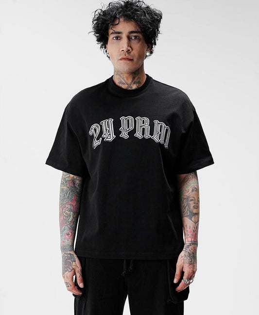 T-SHIRT OVERSIZE OFF BLACK AJ6403