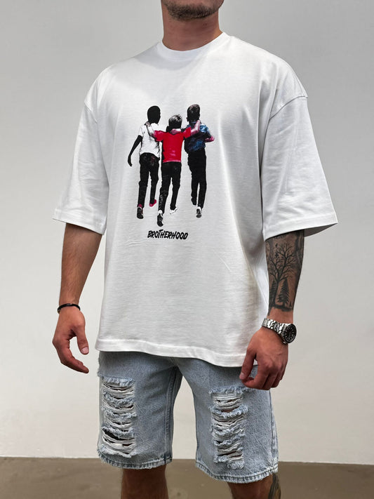 T-SHIRT OVERSIZE OFF WHITE AJ6415