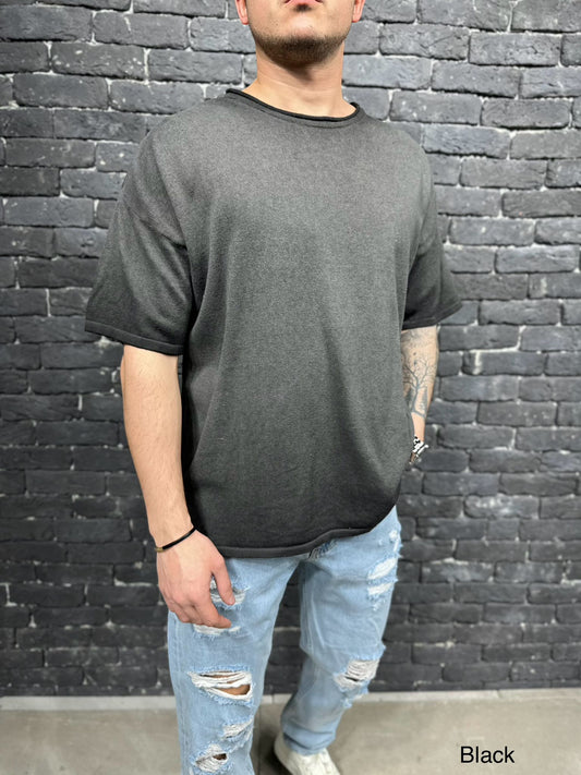 T-SHIRT OVERSIZE BLACK BRS033