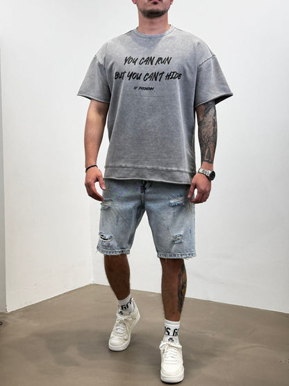 T-SHIRT OVERSIZE GREY AJ6390