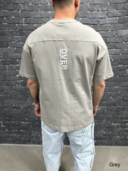 /T-SHIRT OVERSIZE GREY BRS040