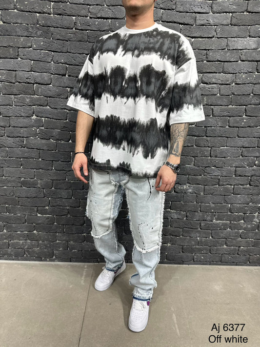 T-SHIRT OVERSIZE OFF WHITE AJ6377