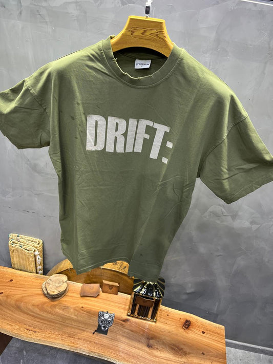 T-SHIRT OVERSIZE GREEN BRS028