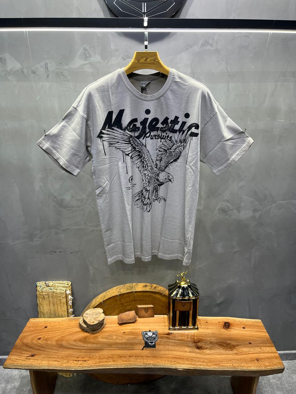 T-SHIRT OVERSIZE BEIGE BR026