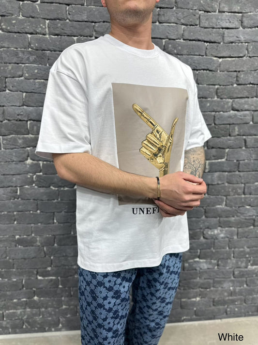 T-SHIRT OVERSIZE WHITE UN106