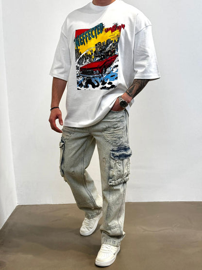 T-SHIRT OVERSIZE WHITE UN117