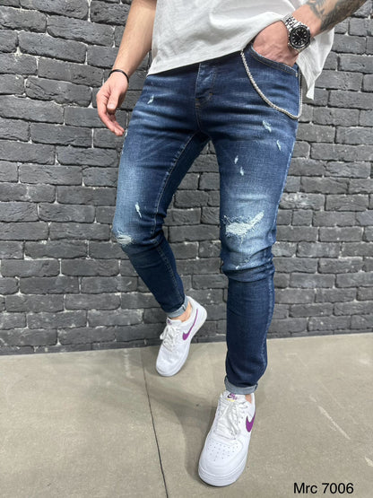 JEANS BLUE  SLIM  MRJ7006