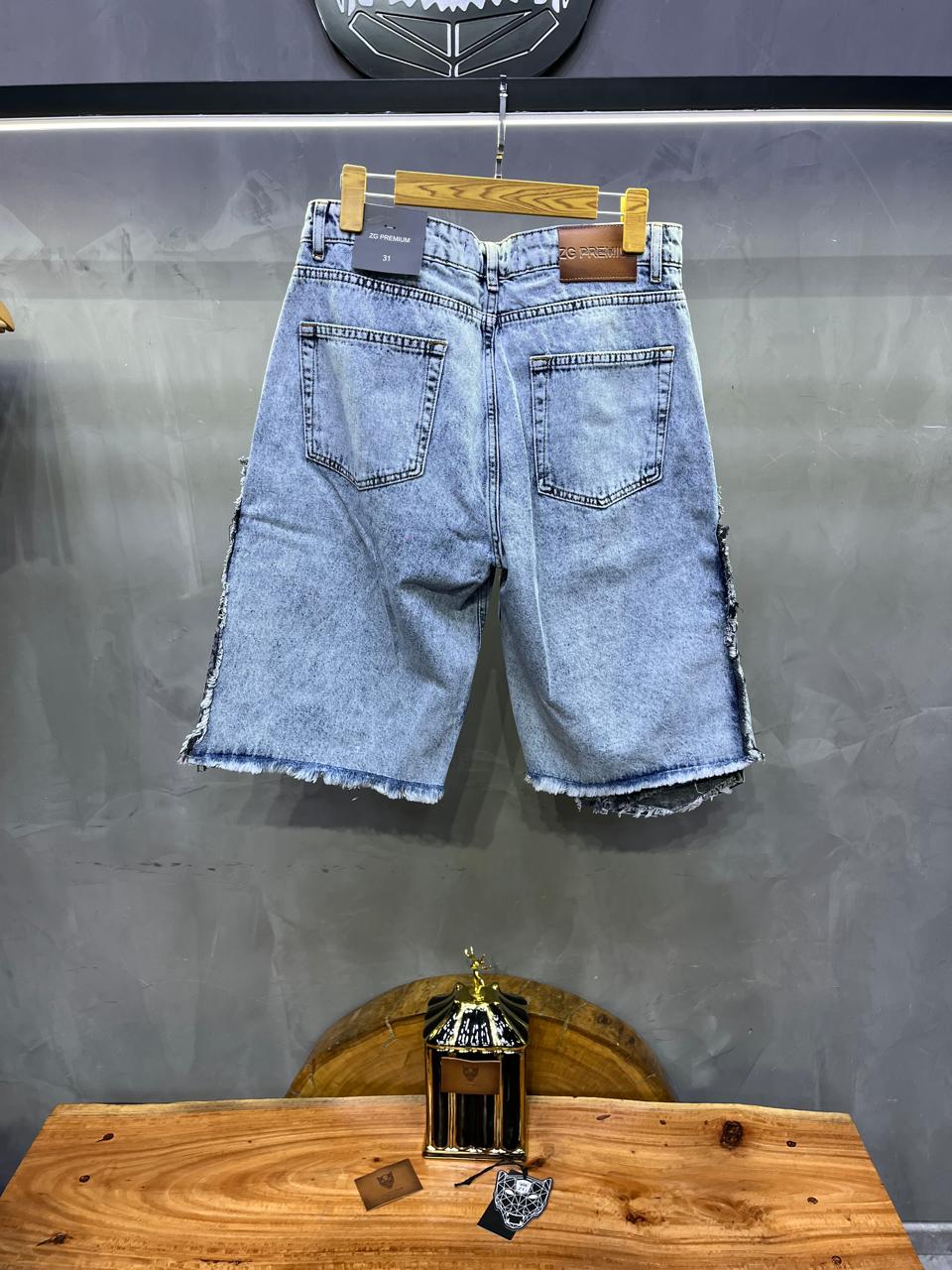 SHORT JEANS Déchiré BAGGY ES3093