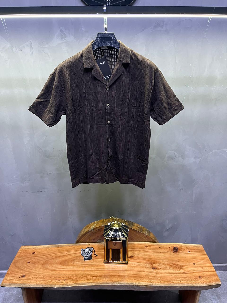 CHEMISE MARRAKECH BROWN GML 2188
