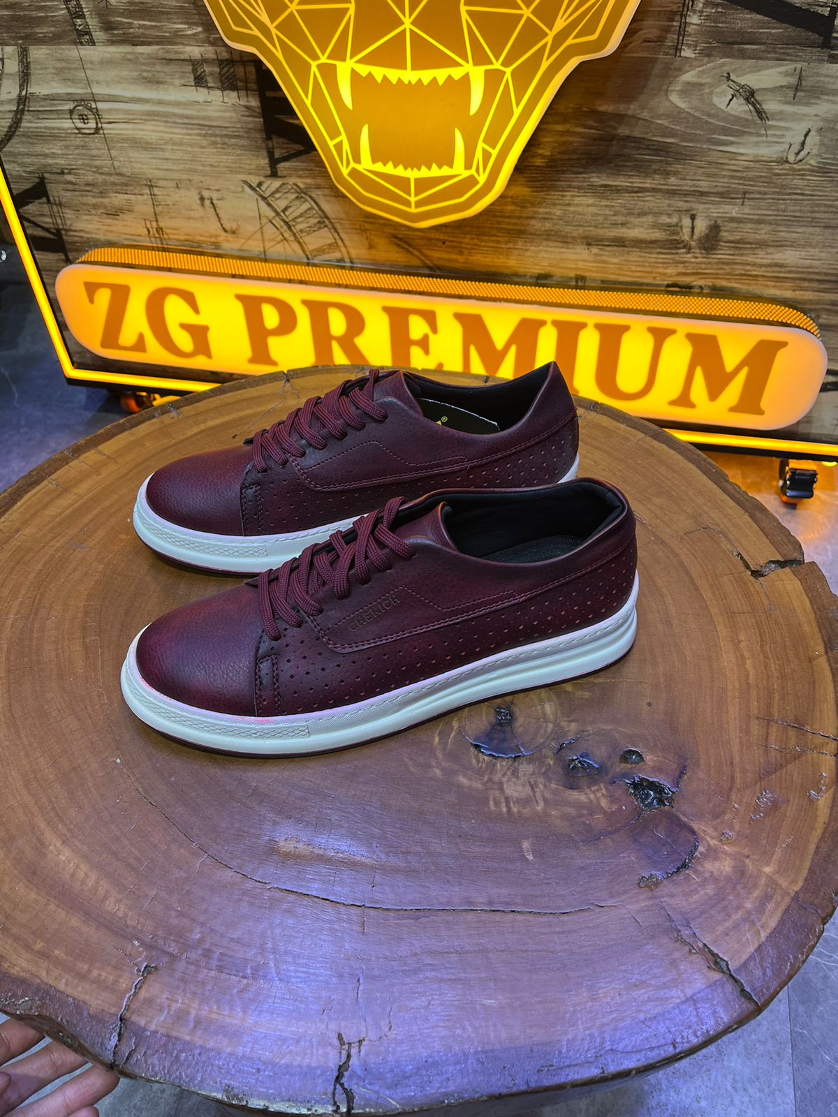 CHEKICH SNEAKERS BORDO CH040