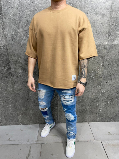 T-SHIRT OVERSIZE MARON 23